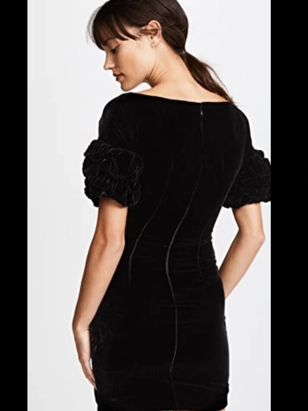 Free People x Fame & Partners Velvet Caroline Dress